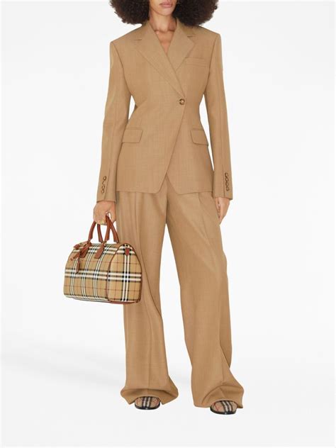 burberry check medium bowling bag|burberry bowling bag sale.